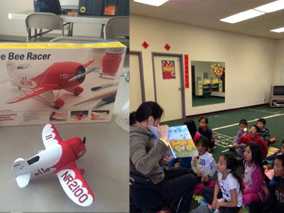 Model Airplane & Storytime